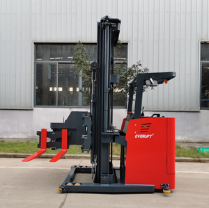 Montacargas Eléctrico de Pasillo <span class=keywords><strong>Super</strong></span> Estrecho de 1.5 Toneladas, Montacargas Trilateral de 1500 kg con Mástil Tríplex de 6 m - Product Image 5