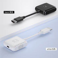 Transmetteur sans fil Topleo 2 récepteurs port d'affichage vers adaptateur vga émetteur et récepteur audio sans fil longue distance 4k HD