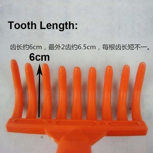 Chất lượng cao giá thấp Châu Âu tay nhựa Oliver cào 9 răng cho nông nghiệp công cụ làm vườn - Product Image 3