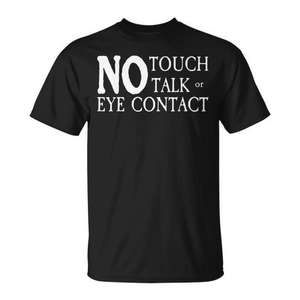 T-shirt « Pas de conversation ni contact visuel » pour chien d'assistance - Product Image 2