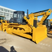 Bulldozer de marais bon marché SD22 220 HP Wide Track Dry Ground 220 Bulldozer Nouveau produit 2022 Bulldozer shantui sd22 d'occasion
