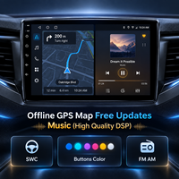 Autoradio Android pour Ford Focus Mk 2 2004-2011 Android 15 9 pouces 2DIN Octa Core CarPlay sans fil GPS DSP 4G AM FM