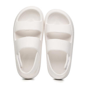 Été Nouvelles pantoufles pour femmes Hommes 2023 Intérieur Eva High Soft Bottom Sandals Trend Slides Beach Shoes Couple Slippers Luxury Sandals - Product Image 1