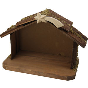 Crèche amovible Comet 23x11,5x15cm pour figurines de 8cm Décorations de Noël (9006935245202) - Product Image 1