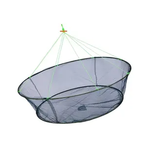 Có Thể Gập Lại Thả Câu Cá Hạ Cánh Lưới Tôm Bắt Lưới Lưới Cho Cá Bẫy Lồng Tôm Tôm Tôm Lưới