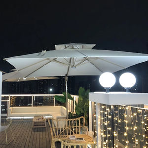 Sombrilla de Pared para Exteriores con Base, 8 Varillas de Aluminio Resistentes, Venta Directa de Fábrica - Product Image 2