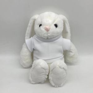 เสื้อตุ๊กตากระต่ายหูยาวลายกระต่ายอีสเตอร์ผ้ากำมะหยี่สำหรับถ่ายเทความร้อนวัสดุสิ้นเปลืองสำหรับวันหยุด - Product Image 6