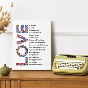 ภาพพิมพ์พระคัมภีร์คริสเตียนสำหรับห้องเด็กผู้หญิงห้องนอนของขวัญสำหรับลูกสาวผู้หญิง - Product Image 6