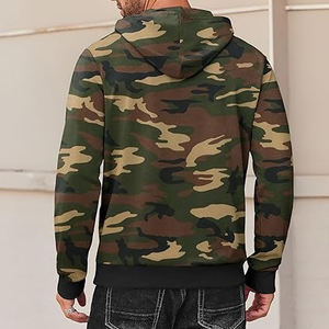 Sudadera con Capucha de Alta Calidad, Estilo Urbano, Personalizada con Estampado, Logotipo Bordado con Cuentas, Diseño 100% Algodón, ODM - Product Image 3