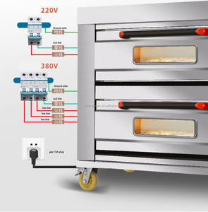 工业电动和燃气烘焙商用面包烤箱，用于蛋糕制作烘焙机械 - Product Image 3
