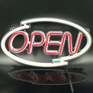 Panneau lumineux personnalisé au néon à Led, en acrylique, personnalisé, pour mariage, bière, ouvert, flexibles