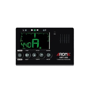 Vente en gros - Accordeur/calibrateur/métronome AROMA AMT-560 pour <span class=keywords><strong>guitare</strong></span>, <span class=keywords><strong>basse</strong></span>, ukulélé, violon - Product Image 1