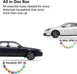Andufuse Factory Supplier High Quality Blade Assortment Car Fuse For Car