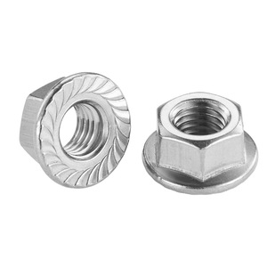 304/201/316 thép không gỉ lục giác mặt bích Nut DIN 6923 Hot Bán Nhà Máy Giá Hex mặt bích NUT - Product Image 4