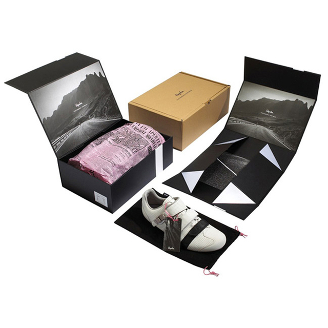 Wholesale Customizable Logo Matt Lamination Luxury Magnetic Cardboard Shoe Box Packing Box