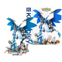 Bloques de Construcción Keeppley, Serie Colección Entrenador de Elfos de Anime, Mini Figura de Ladrillos Mágicos para Niños, Kit de Modelo de Animal, Regalo