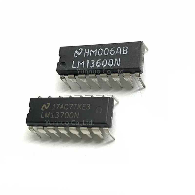 YUN NUO new original electronic spare parts integrated circuit ic LM13600N LM13700N