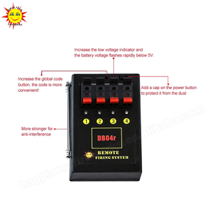 Hạnh Phúc 150M 8 Cues Pháo Hoa Pháo Hoa Điện Tử Hệ Thống Bắn & Bắn Thiết Bị - Product Image 2