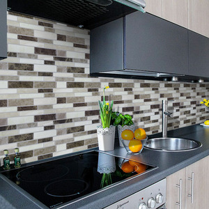 Hiện đại 3D không thấm nước tự dính vỏ dính Gạch Mosaic chịu nhiệt nhà bếp phòng tắm backsplash trong vật liệu giấy Vinyl - Product Image 2