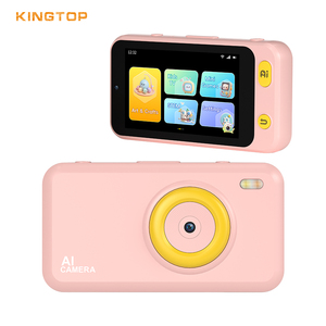Appareil photo compact à mise au point automatique 4K HD CMOS MP3 étanche avec écran LCD 4,0 pouces et objectif grand angle pour adolescents, adultes et débutants - Product Image 2