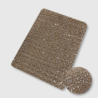 Tissu en maille extensible à paillettes de 5 mm pour robes et gilets féminins, 100 % polyester, tissu tulle