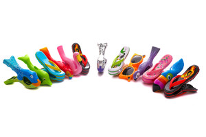 New Design Lovely Large <strong>Flip</strong> <strong>Flops</strong> Plastic Custom Beach Chair Plastic Beach Towel Clips - Product Image 3