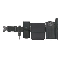 Ensemble de pochettes modulaires tactiques Système de ceinture utilitaire MOLLE pour les services de sécurité et l'entraînement Kit multifonctionnel avec boucles à dégagement rapide