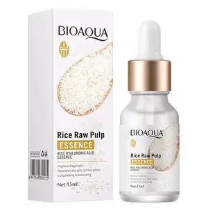 BIOAQUA Rice Hyaluronic Acid Essence Hydrates and Improves Tone Roughness Essence Serum Skin Care Korea Custom Alibaba Liquid