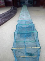 Rong Bay nouveau produit PE-HCT 23*38cm * 31 cadre Dragon Bubu crabe Cage homard crevettes piège PE noué Mono filet de pêche