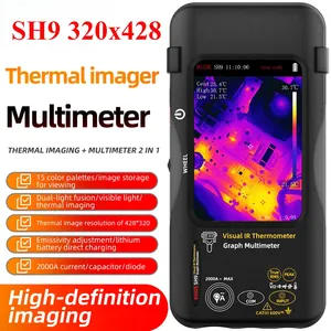 BSIDE SH7 SH9 <b>Thermal</b> <b>Imager</b> <b>Camera</b> 20000 Counts 2 1 Visible Light Dual-Light Automobile Pipe Heating - Product Image 1