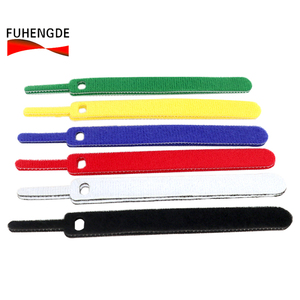 अनुकूलित विशेष आकार का एकल-पक्षीय चिपकने वाला बैक-टू-बैक केबल प्रबंधन स्ट्रैप डेटा केबल भंडारण संयंत्र बाध्यकारी आयोजन - Product Image 6