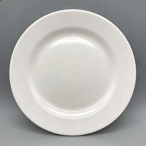 Assiettes à dîner en céramique blanches en gros |   Assiettes <span class=keywords><strong>de</strong></span> restaurant en <span class=keywords><strong>porcelaine</strong></span> avec logo personnalisé |   Vaisselle en gros à prix abordable pour hôtels et traiteurs - Product Image 2
