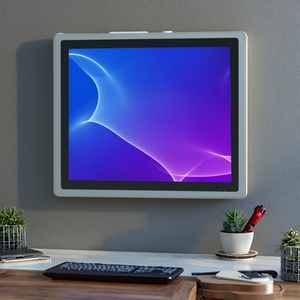 Factory Wholesale 15 Inch Wall-Mounted Industrial <strong>Computer</strong> <strong>Embedded</strong> Tablet <strong>Touch</strong> Control <strong>Screen</strong> SSD Hard Linux All-In-One PC - Product Image 1