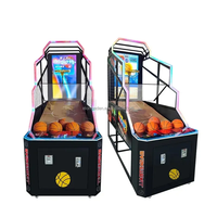 Machine de jeu de basket-ball automatique, à pièces, populaire, pour commerce, arcade