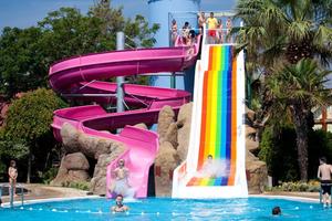 Bền sợi thủy tinh thiết kế mở cơ thể hồ bơi ngoài trời với thép xây dựng trượt nước Loại sản phẩm - Product Image 2