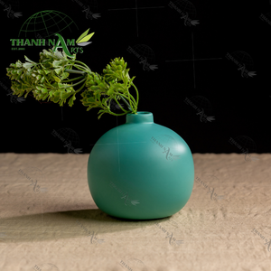 Vase en bambou rustique vietnamien maison et porte-fleurs décoratif de table - Product Image 1