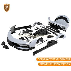 Kit Carrozzeria in Fibra di Carbonio Stile MSY per Ferrari <span class=keywords><strong>SF90</strong></span>, Kit Completo Aggiornato <span class=keywords><strong>SF90</strong></span> con Paraurti Anteriore, Diffusore Posteriore, Spoiler Posteriore - Product Image 6