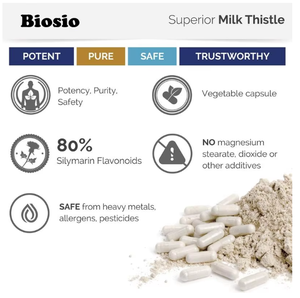 แคปซูลสารสกัดจากนมธิสเซิลปกป้องตับมีโปรตีนบรรจุภัณฑ์ OEM - Product Image 2