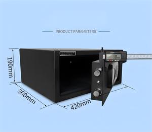 Steel Electronic <strong>Key</strong> <strong>Password</strong> Safe <strong>Box</strong> Home Hotel Safe Deposit <strong>Box</strong> - Product Image 6
