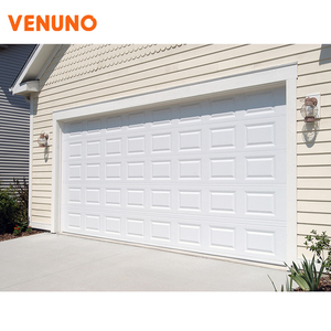 Livraison rapide <span class=keywords><strong>porte</strong></span> de garage <span class=keywords><strong>sectionnelle</strong></span> en acier isolé avec panneau de 40 mm 16X7 16X8 - Product Image 2