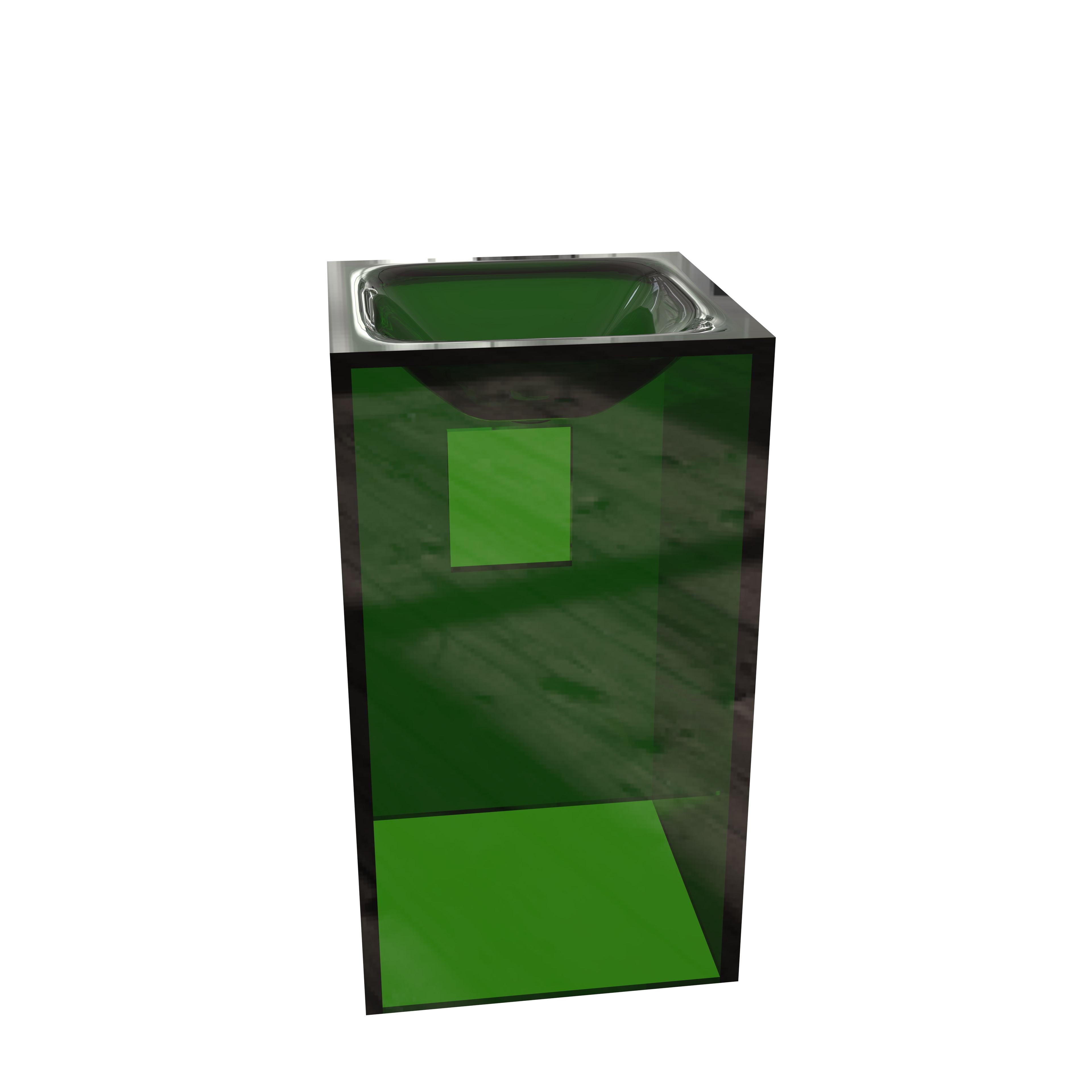 สีเขียว