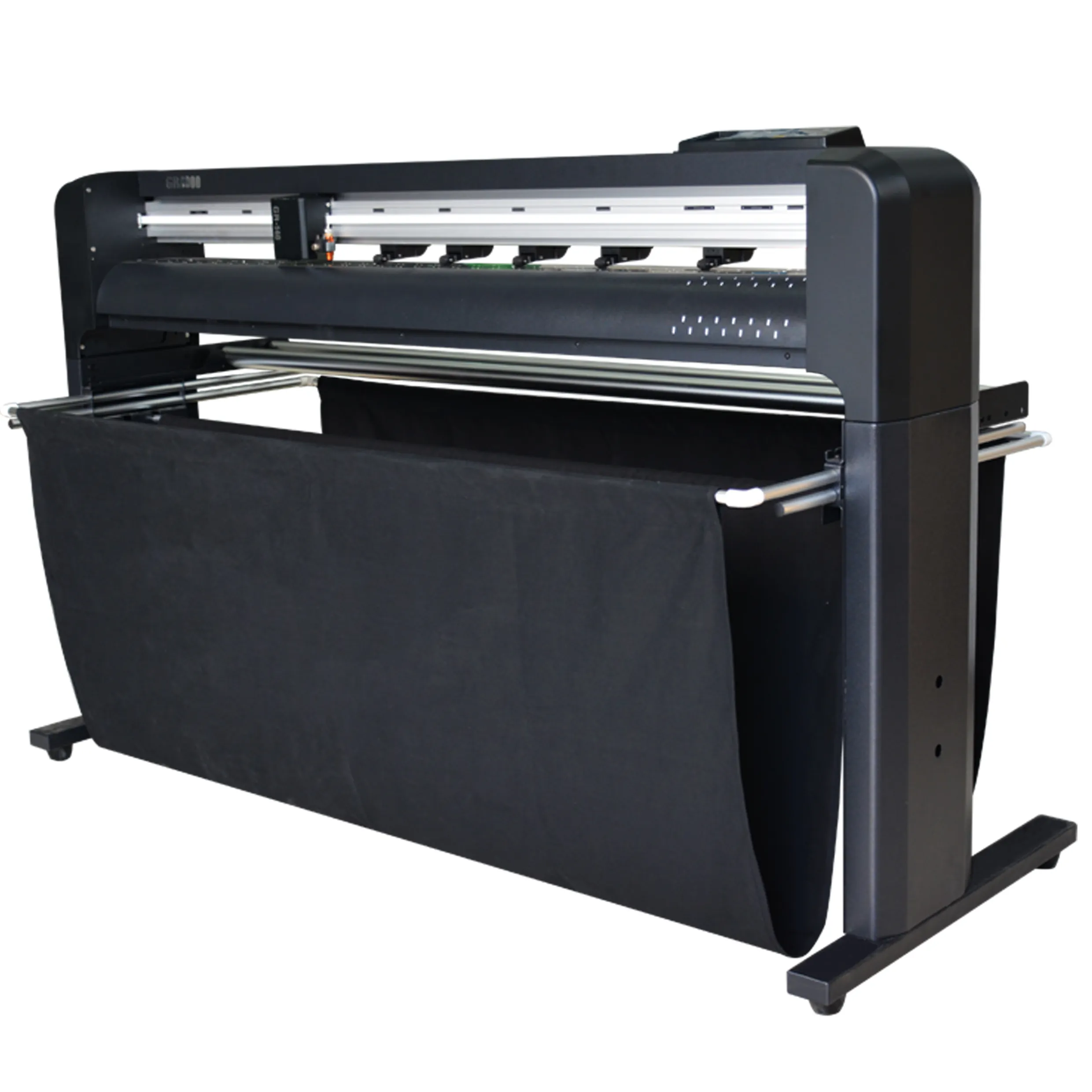 เครื่องตัดและตัดกระดาษไวนิลแบบระเหิด PPF ฟิล์มสะท้อนแสง GR-8000 Roll Feeding Cutter Machine