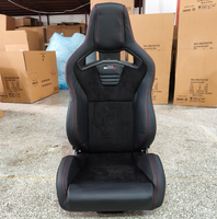 Sièges Recaro Sportster CS en cuir PVC et suède, prix usine, avec rail coulissant.