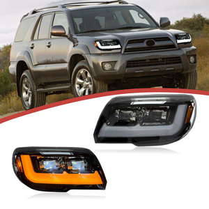 Phares LED HOSI pour Toyota <span class=keywords><strong>4Runner</strong></span> 4ème génération <span class=keywords><strong>2003</strong></span>-2009 – Amélioration des phares à LED avec 2 lentilles - Product Image 5