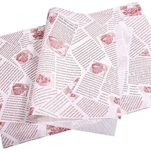 Papel de Envolver para Sándwiches y Hamburguesas, Recubierto de PE de Grado Alimenticio, Impreso con Logotipo Personalizado de Fábrica - Product Image 1