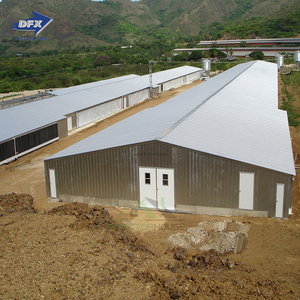 Cheap Prefabricated Steel Structure Building Automatic Broiler Poultry Fram Chicken House