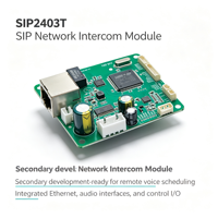 Module d'intercom réseau SIP pratique SIP2403T pour la planification vocale à distance