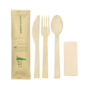 Échantillon gratuit de fourchettes jetables en bambou biodégradable et compostable pour la restauration - Product Image 5