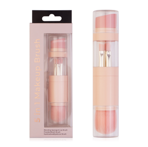 Juego <span class=keywords><strong>de</strong></span> Brochas <span class=keywords><strong>de</strong></span> Maquillaje 5 en 1 <span class=keywords><strong>de</strong></span> Alta Calidad, Brochas <span class=keywords><strong>de</strong></span> Viaje, Marca Privada, Brochas <span class=keywords><strong>de</strong></span> Maquillaje Personalizadas - Product Image 4