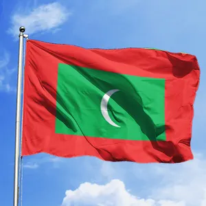 पैच कढ़ाई समुद्री झंडे कजाखस्तान गणराज्य का ध्वज मलेशिया झंडा